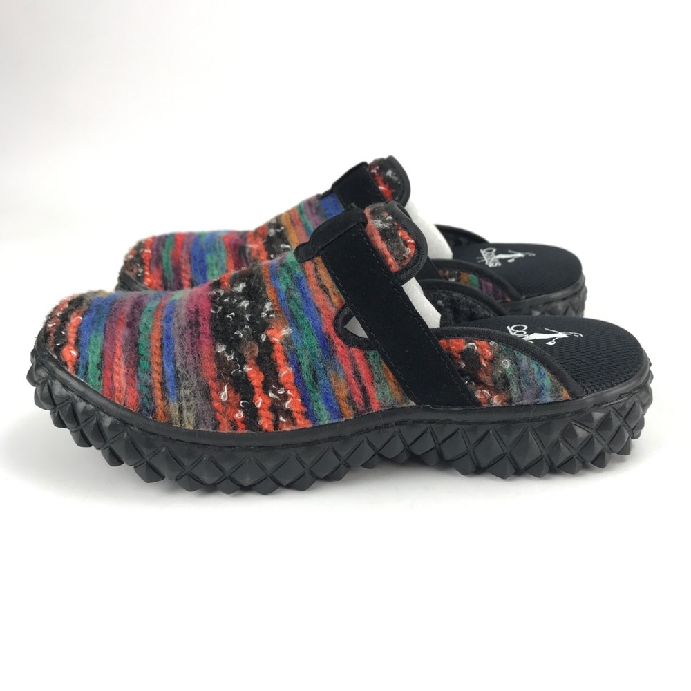 Corkys Women's Fleece Aztec Slip On Mules - Picture 4 of 8